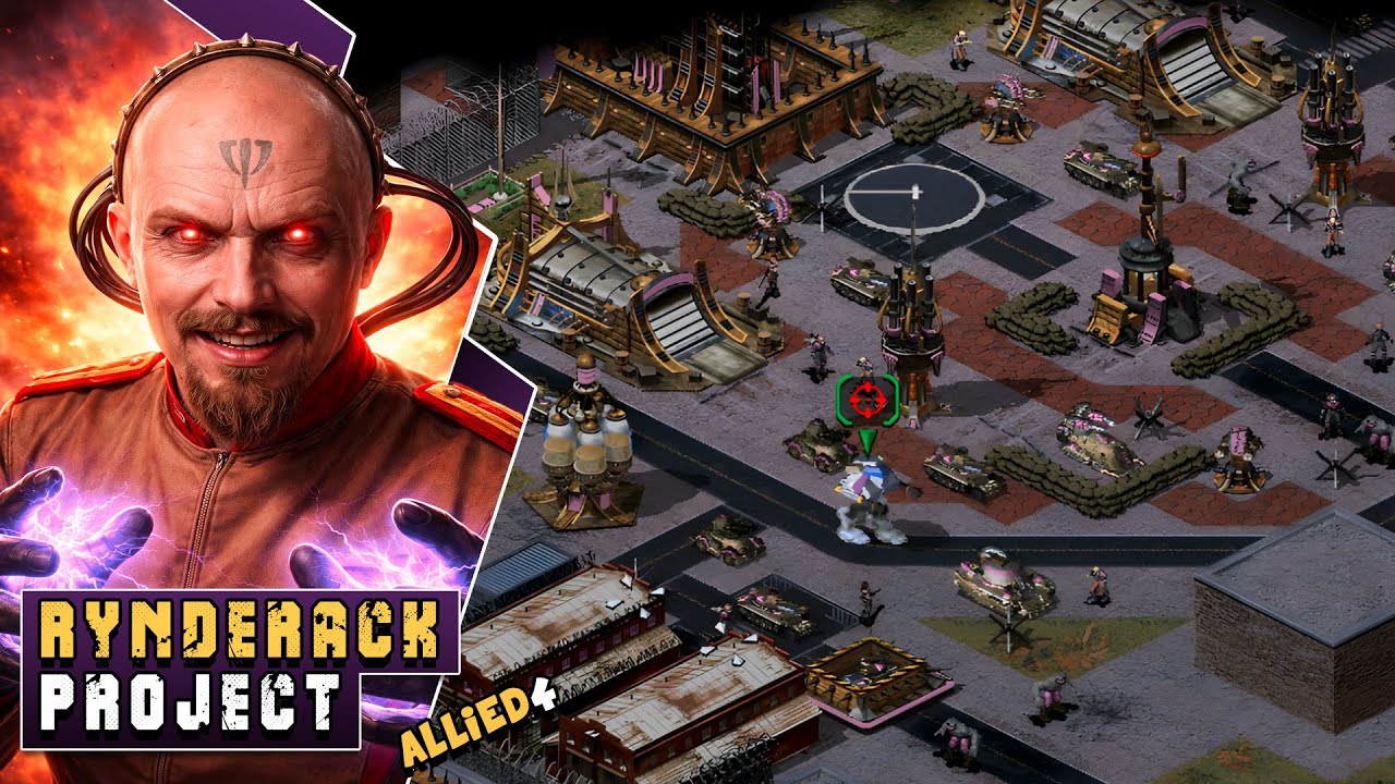 Проект Rynderack предлагает увлекательные миссии! #redalert2 #fancampaign
