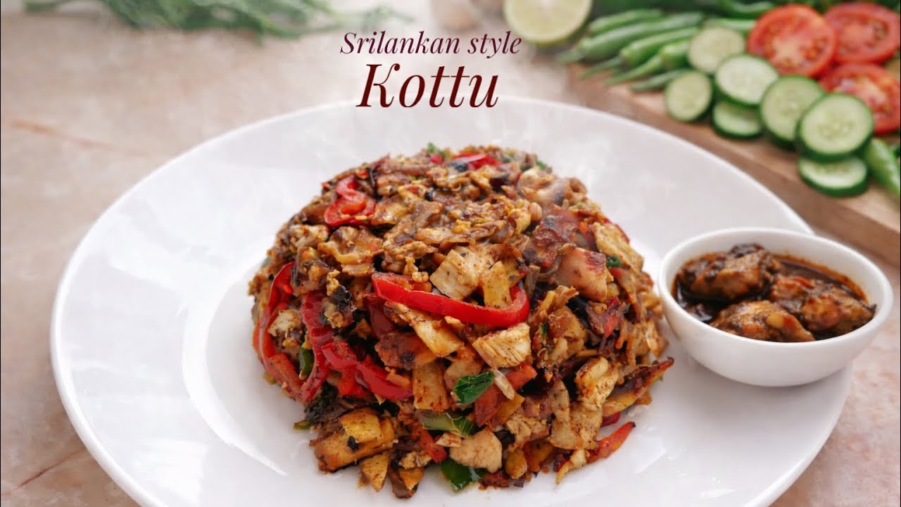 Quick Chicken Kottu Roti After Work | Simple & Delicious 
