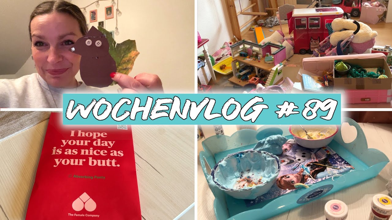 WOCHENVLOG #89 | Oli&acute;s Zimmer aufr&auml;umen | Post von The Female Company | Das sind WIR