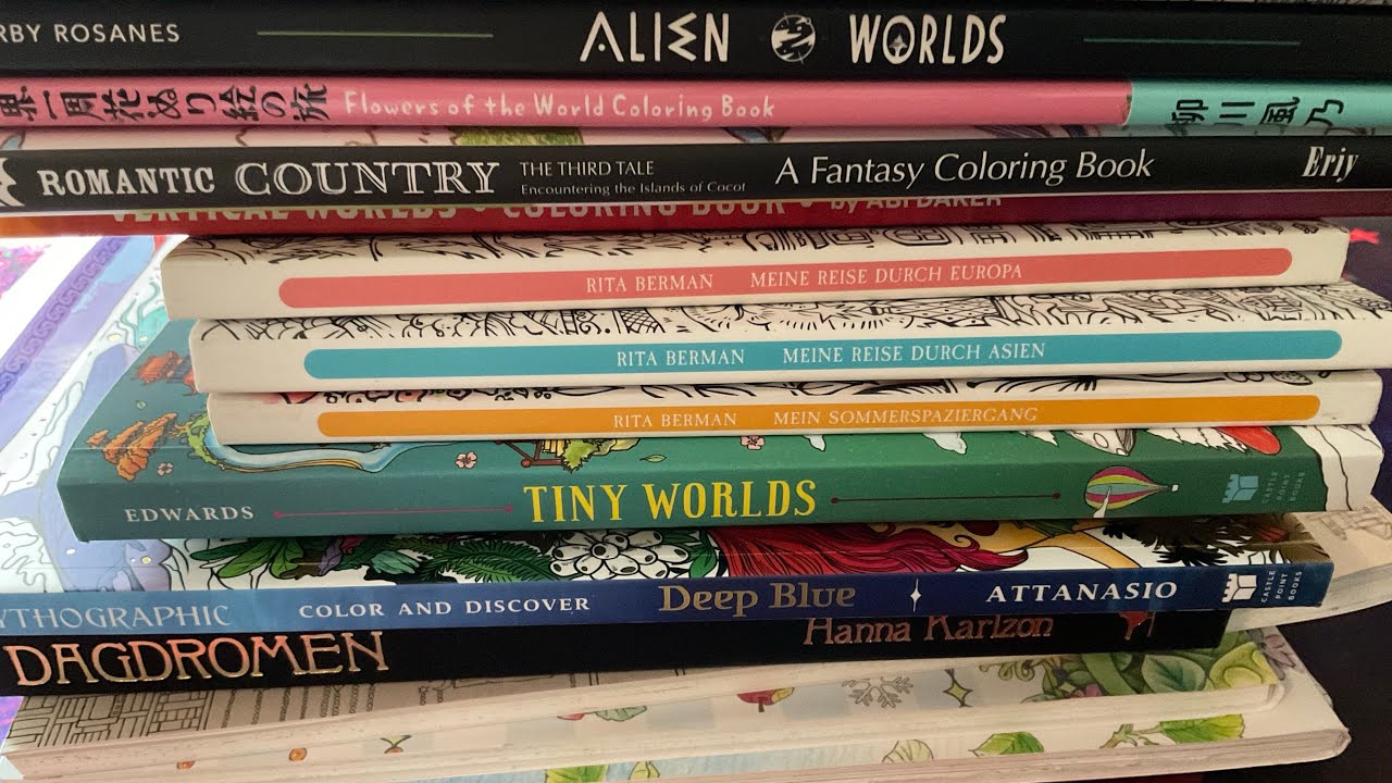 What’s in my colouring bag for July 2023? | Adult Colouring