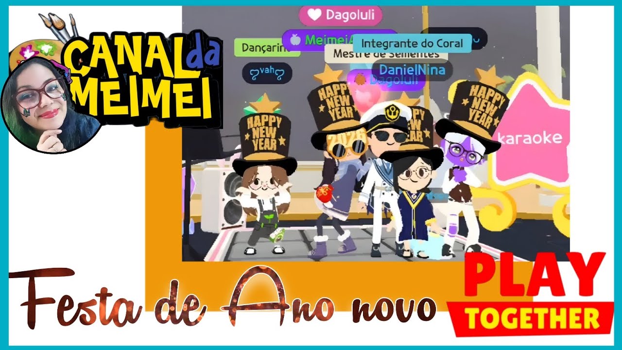 Diversão,festa e amigos! ANO novo #playtogether 