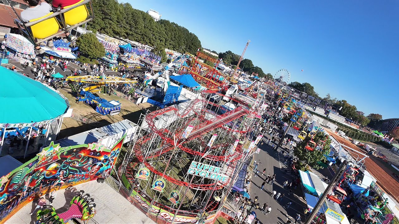 North Carolina State Fair 2025+update on state fairgrounds construction+Almost died eating fair food