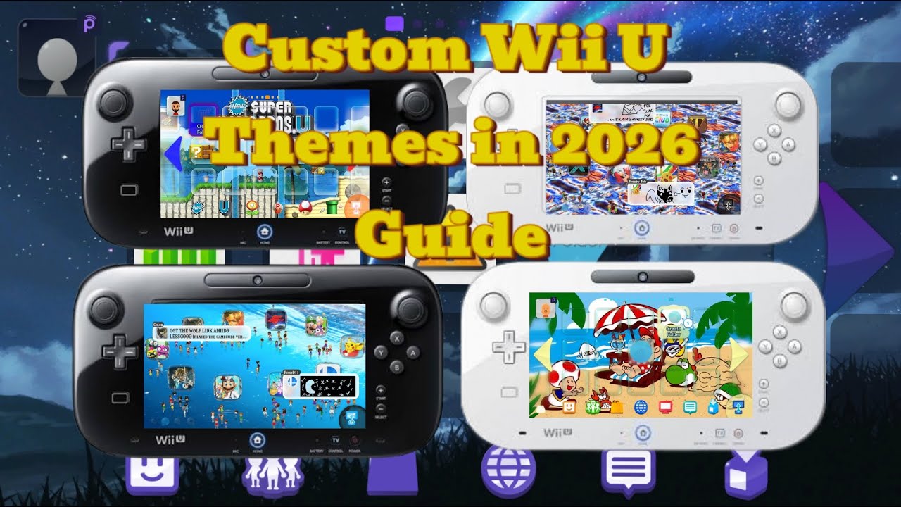 How to get custom Wii U themes in 2026