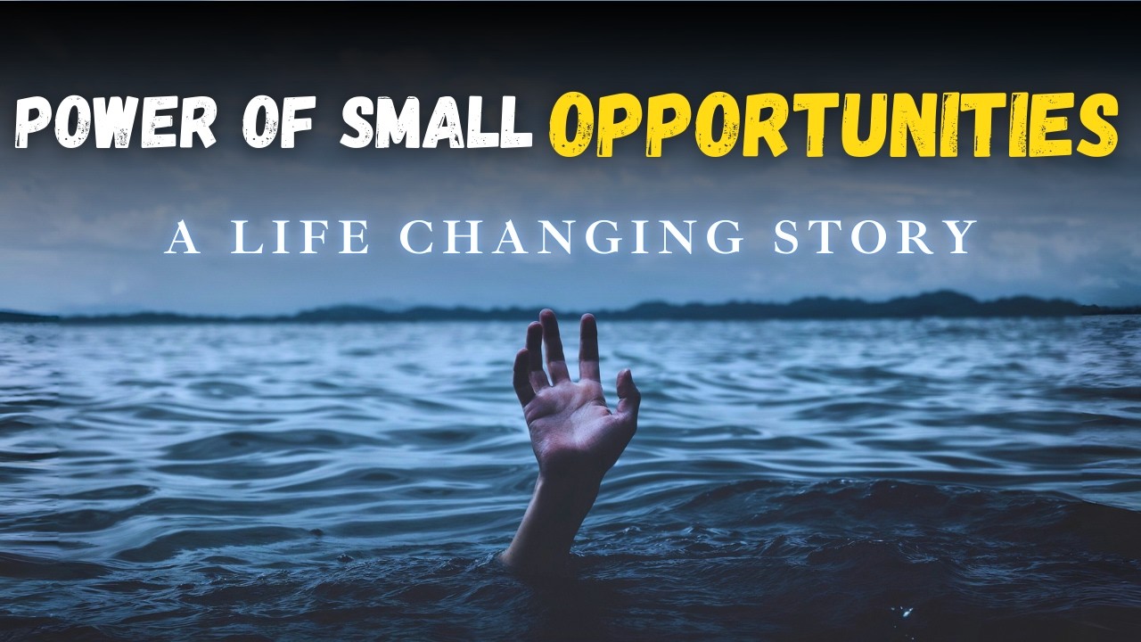 Never Ignore Small Opportunities | A Life Changing Story