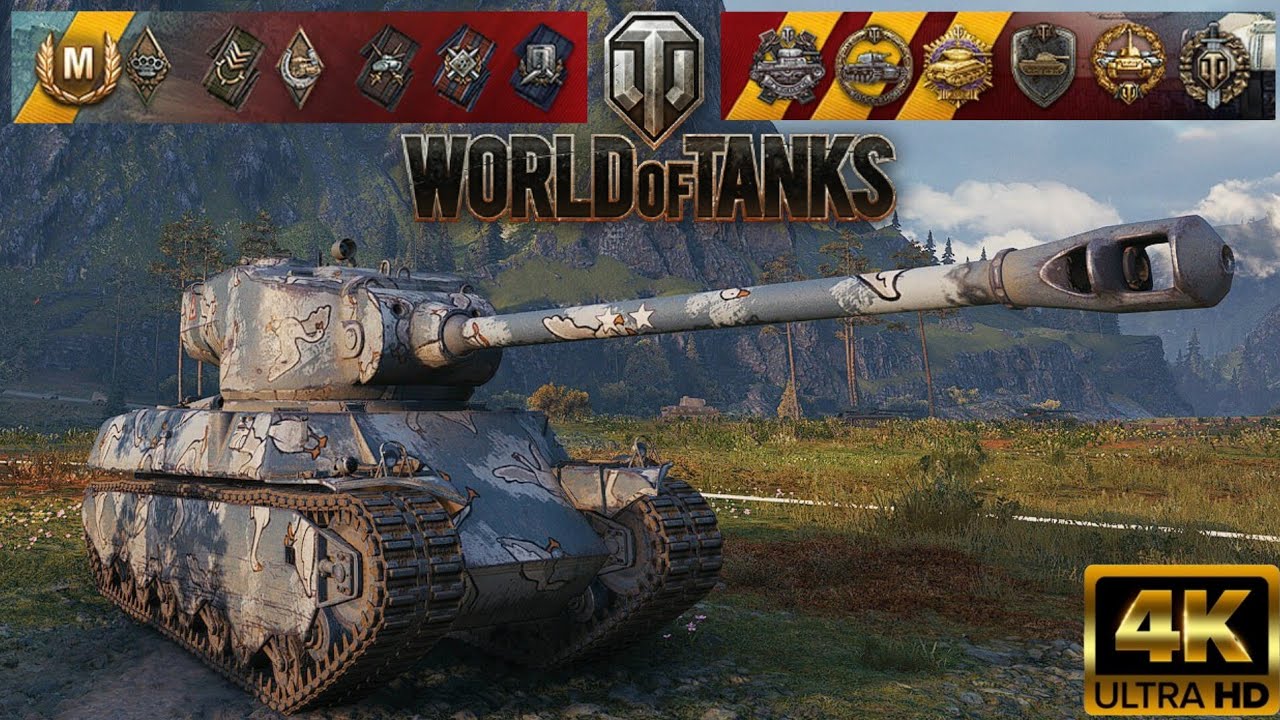 M6A2E1 - Fjords map - 11 kills - 5,8k damage Kolobanov World of Tanks replay 4K