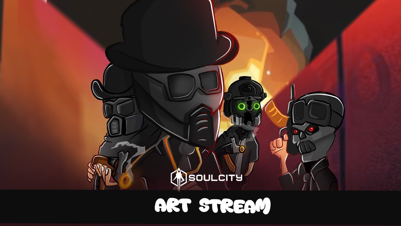 🔴ART STREAM | MR X   Ft.  @SoulcityGG