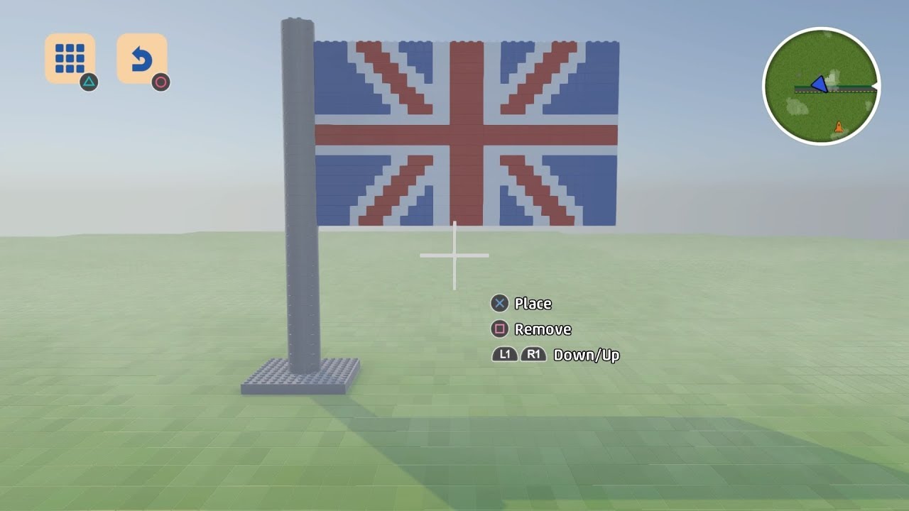 LEGO worlds tutorial uk flag