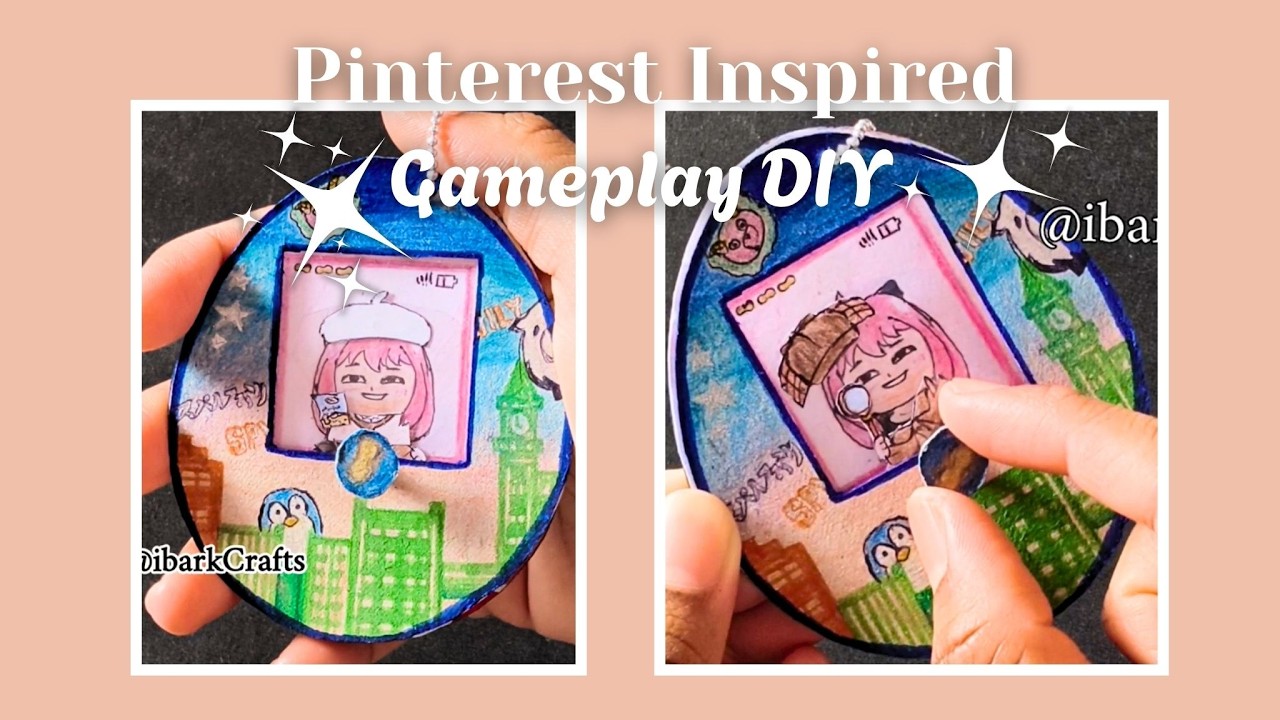 [TUTORIAL] Anya Forger Paper-play DIY | Viral Pinterest diy