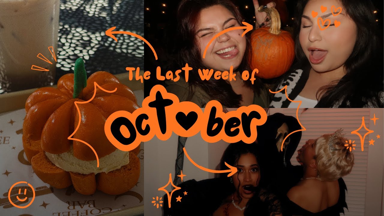 The Last Week of October 🎃💚🔮👻 Pumpkin Patch, Pumpkin Bagels, & Halloween Party!
