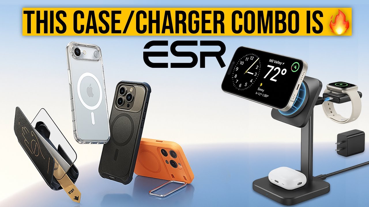 ESR iPhone 17 Cases + BEST 3-in-1 Charger You Need!