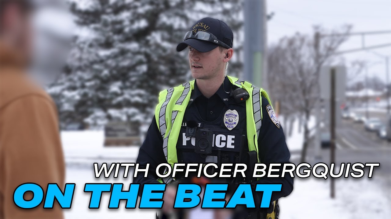 Snow Storm Keeps Officer Busy In Morning | 'On The Beat' #WausauPD