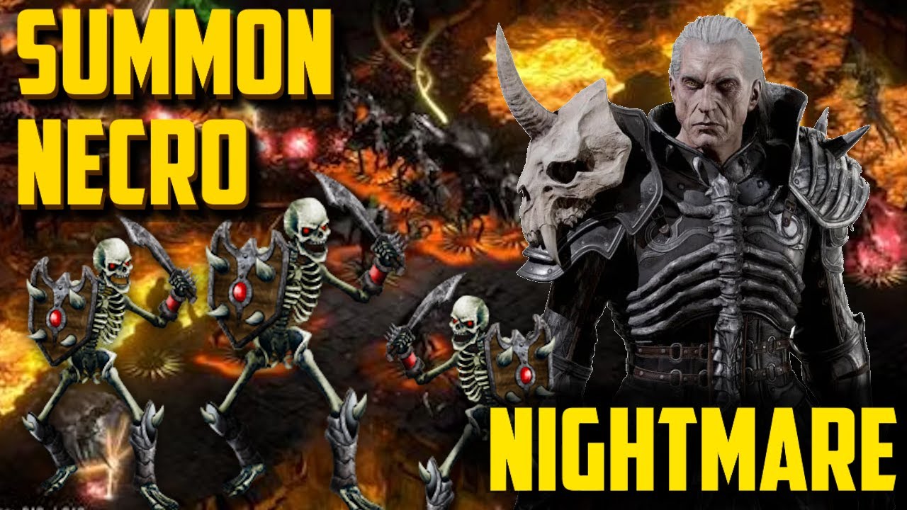 [Nightmare] Summon Necromancer Guided Playthrough | Diablo 2 Resurrected
