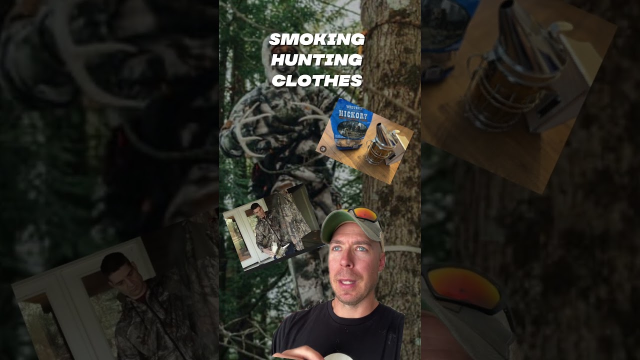 Smoking your hunting gear #deerhunting