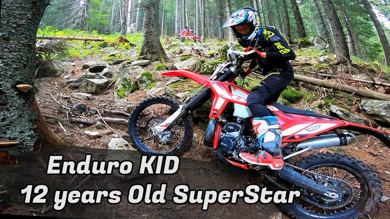 ENDURO KID - 12years old Riding EXTREME - BETA300rr