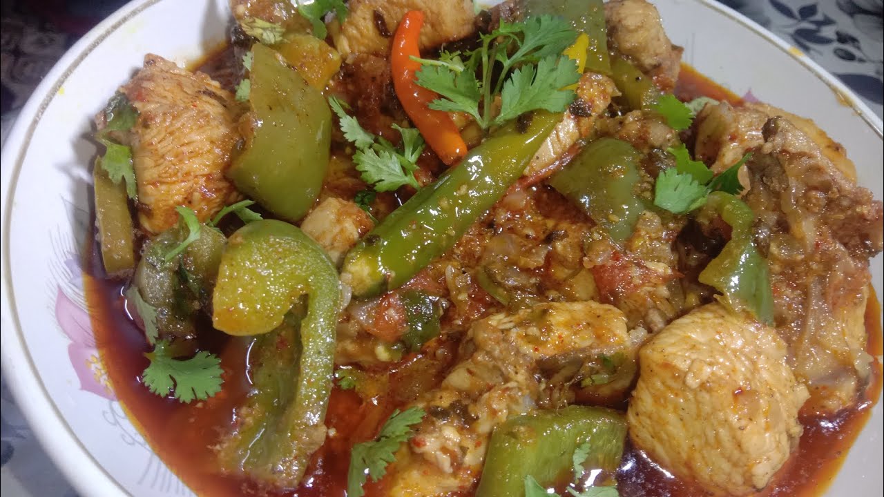 Super tasty super delicious Shimla mirch chicken recipe 20minute me bnae shimla mirch chicken recipe