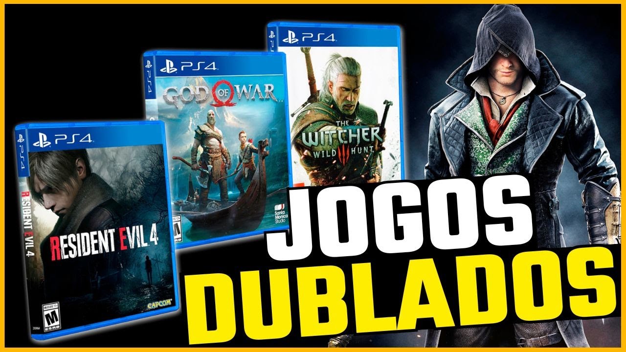 TOP 20 JOGOS do PLAYSTATION 4 DUBLADOS em PORTUGU&Ecirc;S  !!!