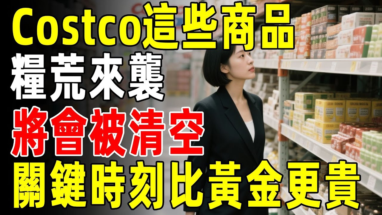 2026 糧荒預警拉響！超市恐被掃空？這 5 樣 “救命儲備”，緊急時刻價值超黃金！