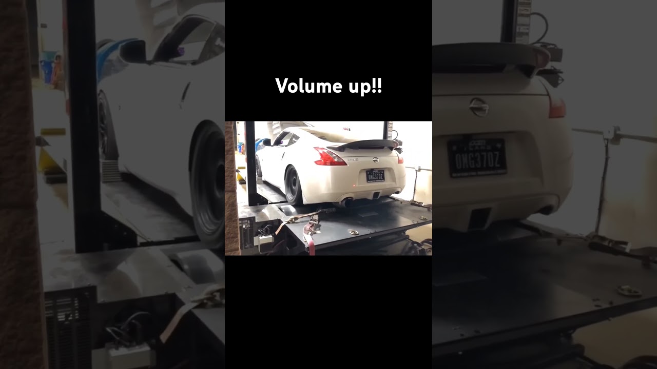 A Nissan 370Z with a stillen supercharger