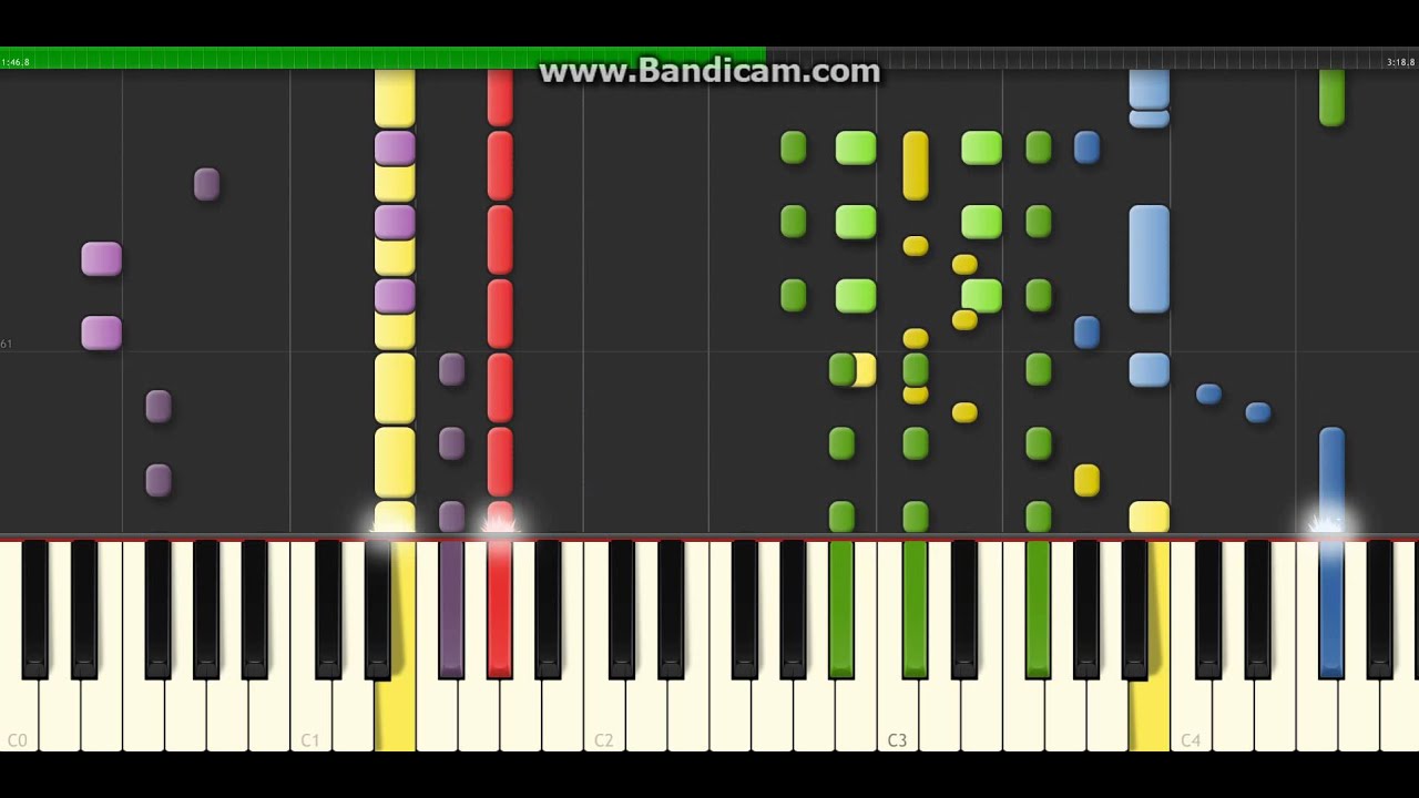 Synthesia-Timber Pitbull Kesha IMPOSSIBLE Version