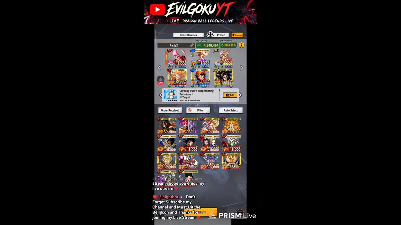 Road to 300 Subs🔥 DB legends live rank push+friendly pvp i hope like my stream like and subscribe♥️