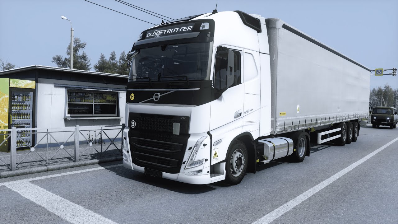 🐝ETS2 | Realistic Spring Drive🌸 |  Project Next-Gen Spring | Sibir Map | 4K Ultra Graphics