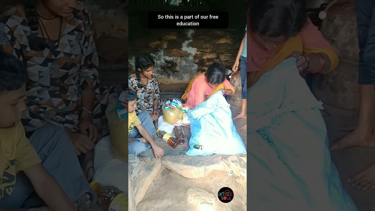 Ration Distributed To Student Aman Family | Free Education For Underprivileged Kids Since 2019