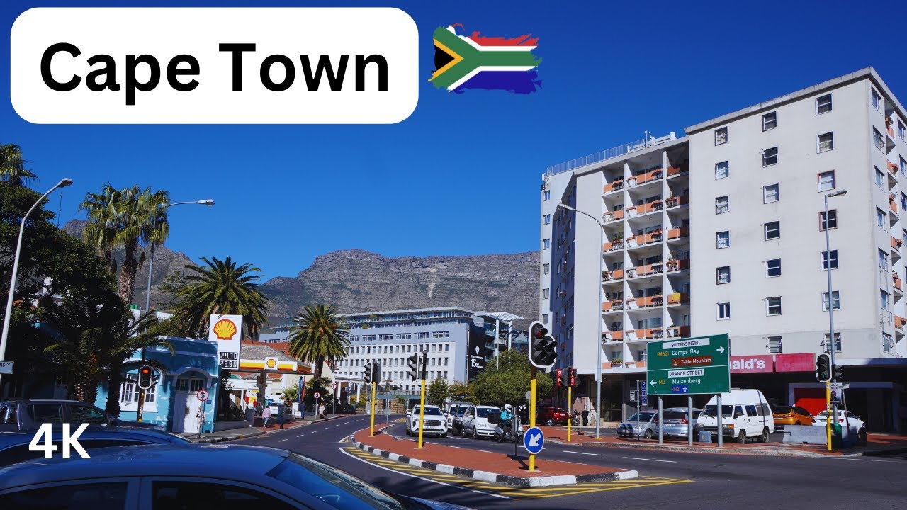 Downtown Cape Town, a walking tour in immersive 4K ASRM