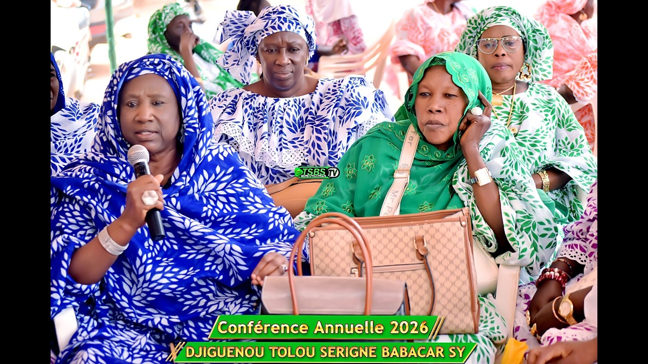 CONFÉRENCE ANNUELLE DJIGUENOU TOLOU SERIGNE BABACAR SY PARTIE 1