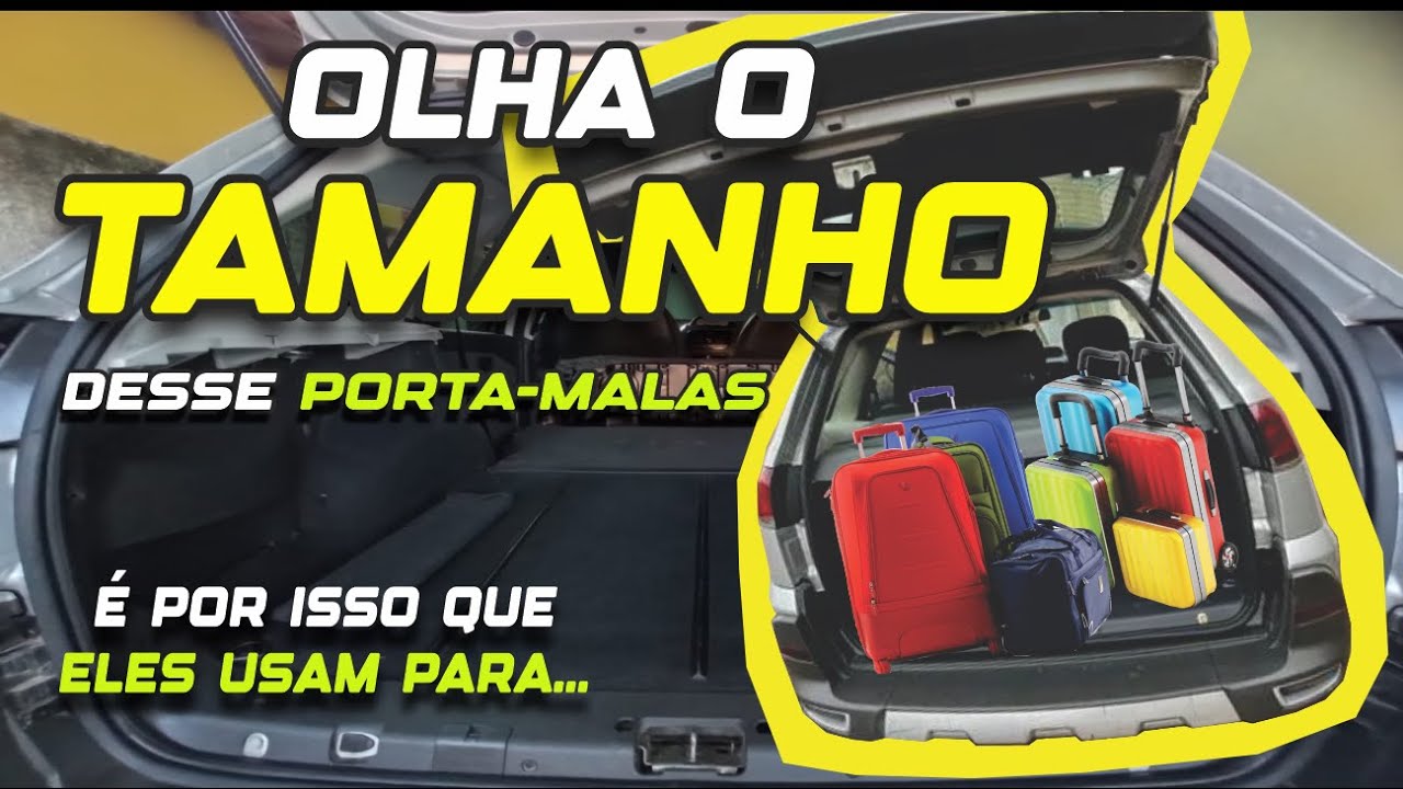 MAIOR PORTA MALAS DA CATEGORIA - PALIO WEEKEEND - QUAL O TAMANHO? MELHOR VIDEO SOBRE ASSUNTO.