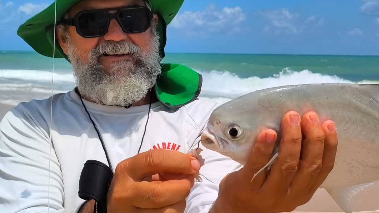 MUITOS PEIXES MONSTROS NA PESCARIA DE PRAIA