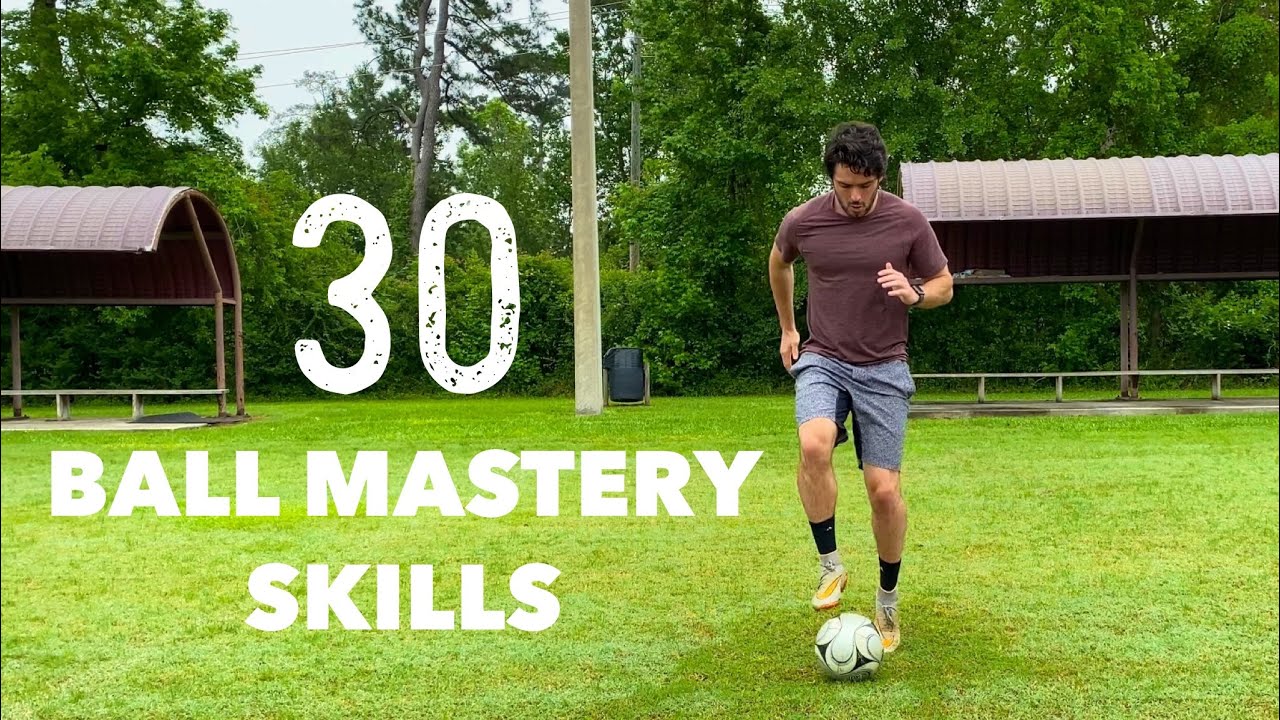 30 Ball Mastery / Coerver Drills You Can Do At Home From Easiest to Hardest