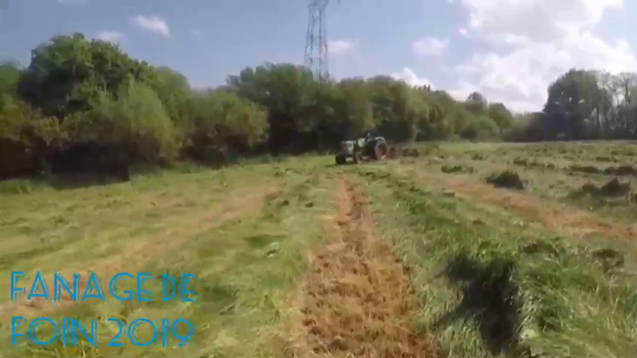 | Fanage des Foin 2019  | en deutz 6006 + faneuse krone 6 toupies
