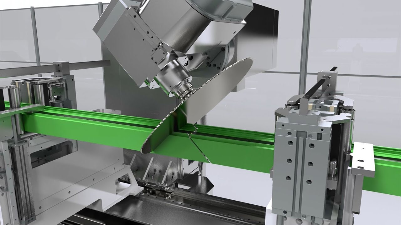 Sch&uuml;co machine AS 100 - Processing towers