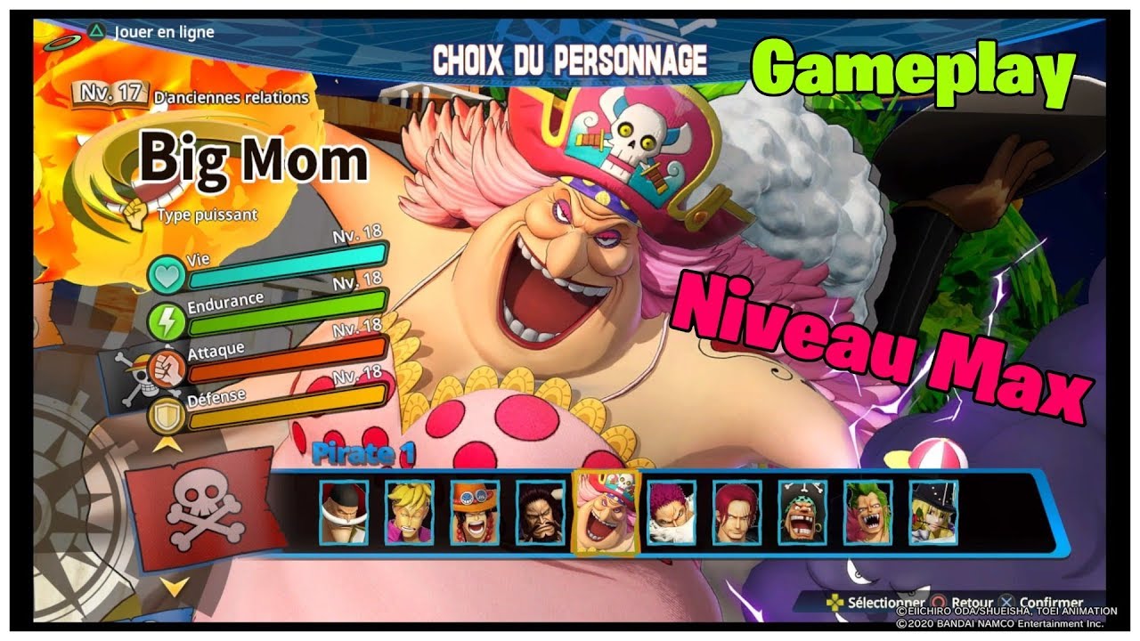 ONE PIECE: PIRATE WARRIORS 4 Big Mom niveau Max