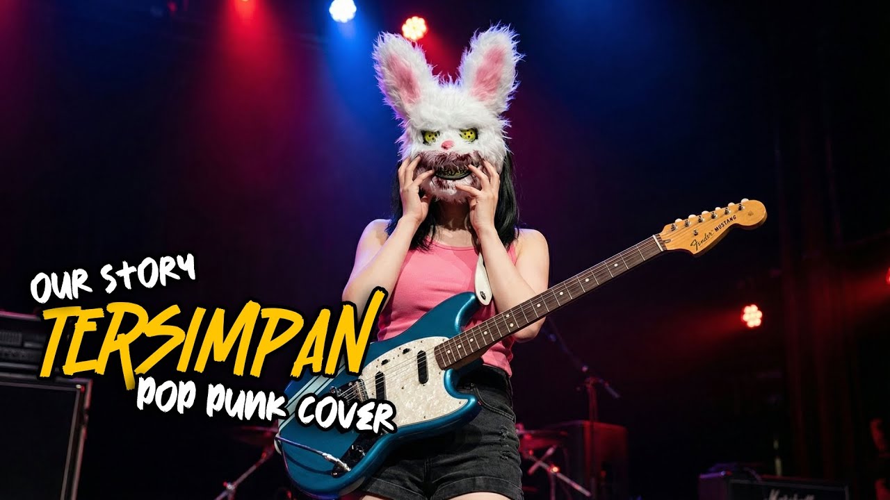 TERSIMPAN - Our Story | Pop Punk Cover Milla Mover (lyrics Video)