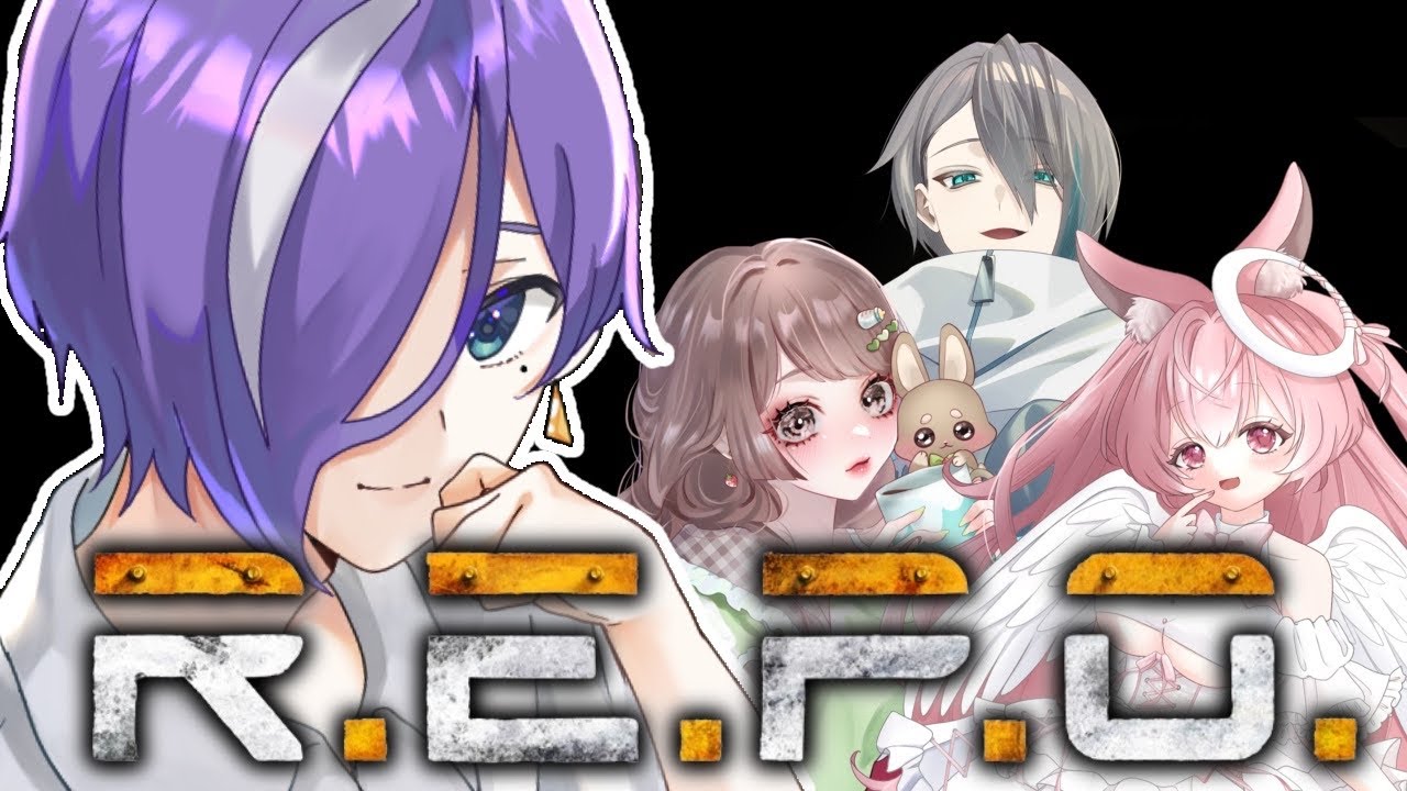 【R.E.P.O.】【マルチ】夜更かし常習犯な4人でREPO【朔月シオン/Shi0n Sakuragi】