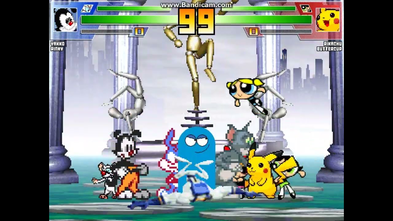 MUGEN battle #8092: Kids WB Party 