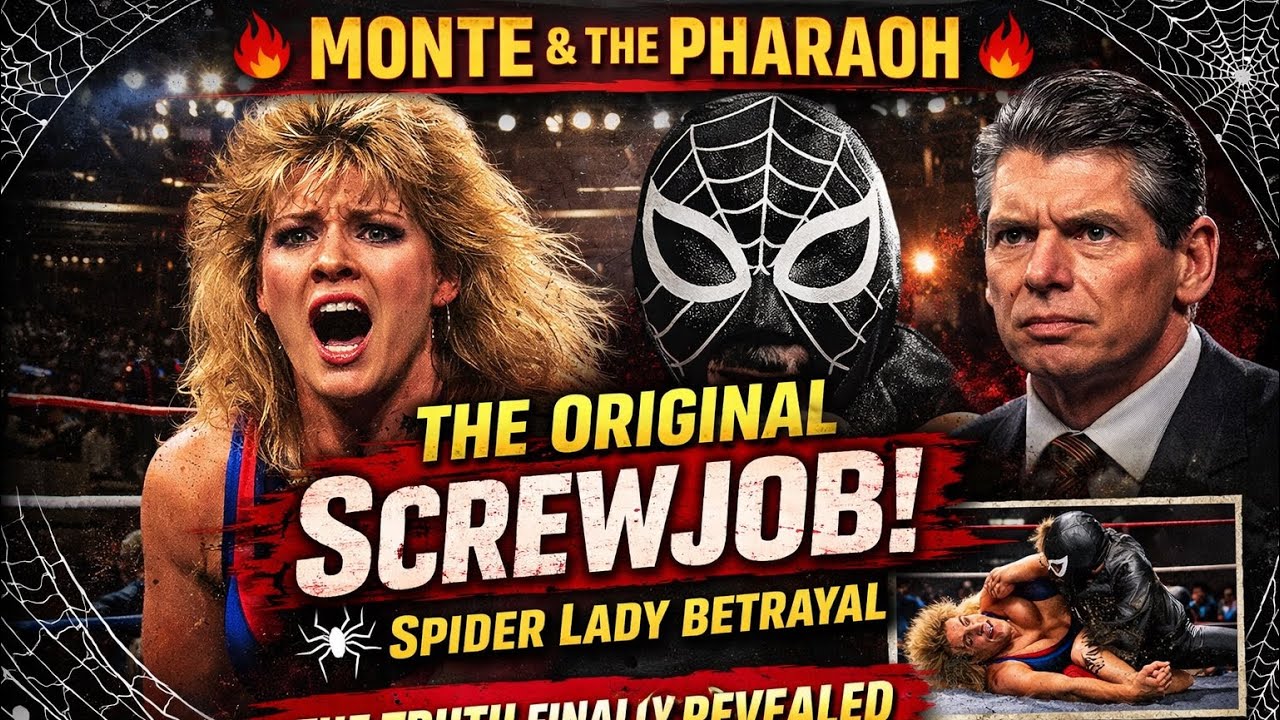 🕷️ Before the Montreal Screwjob… There Was the Spider Lady!