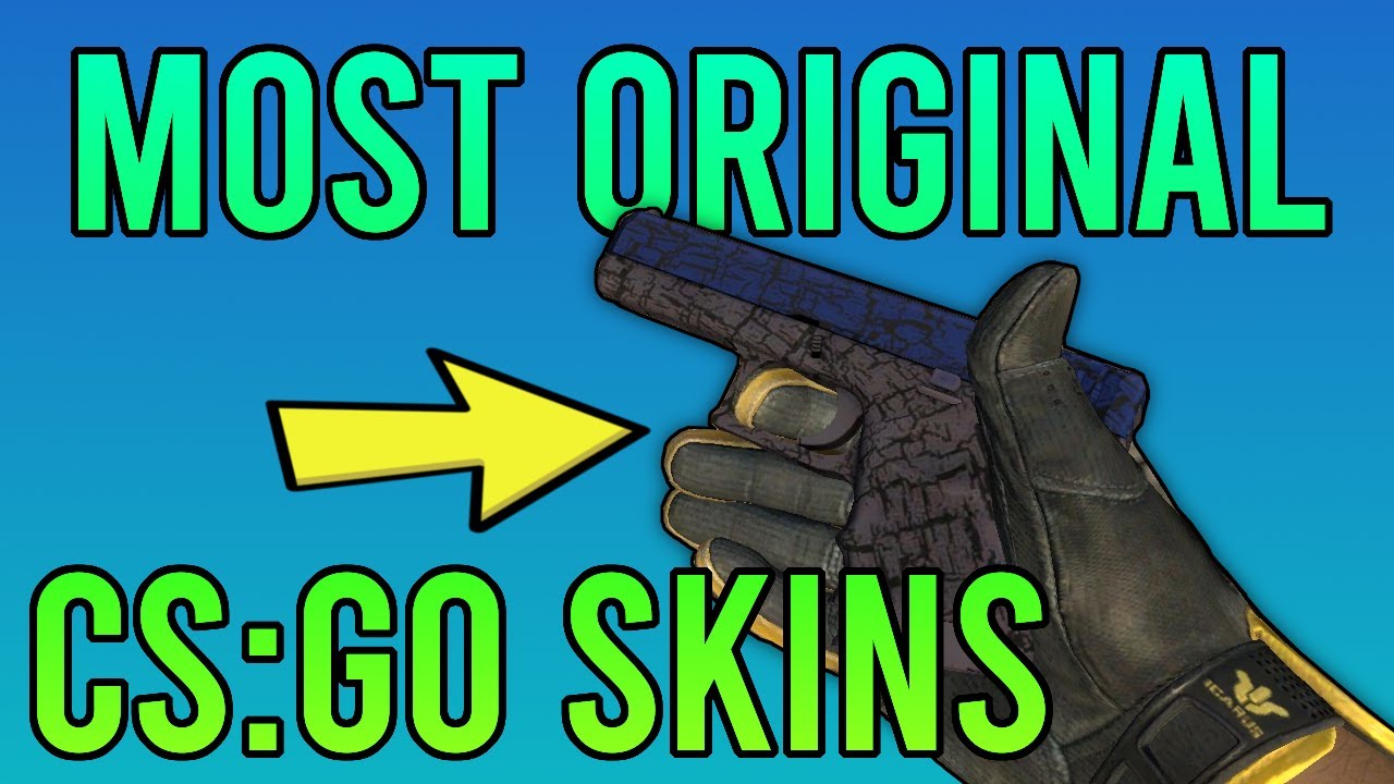 CS:GO - Top 5 Most Unique Skins! (Most Original CS GO Skins)
