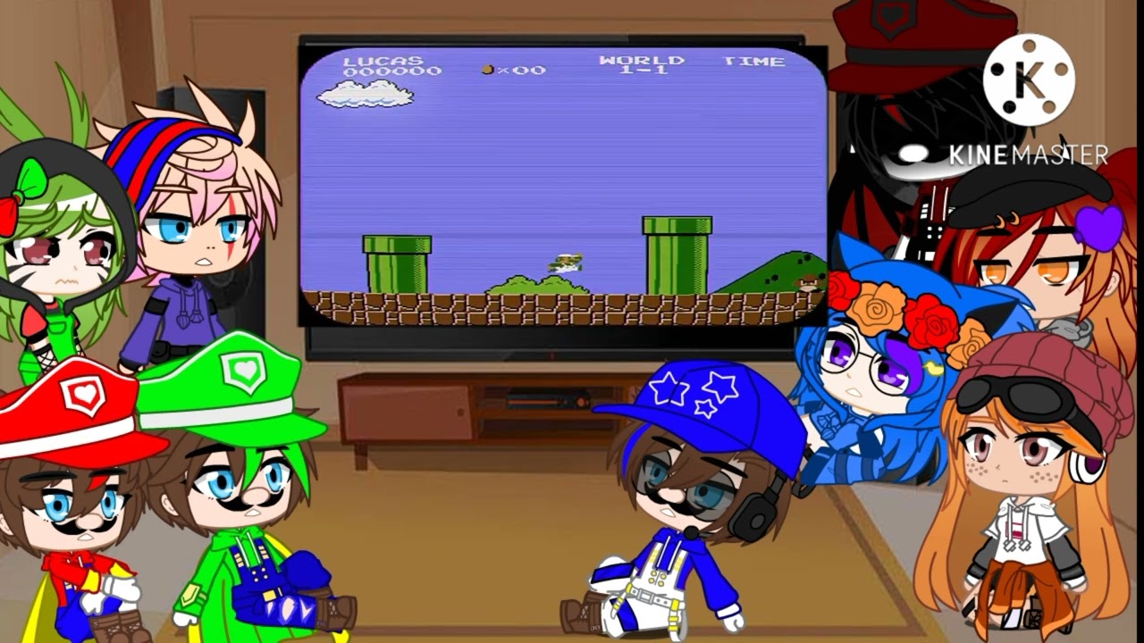 smg4 crew react to ihy and Mario PC port