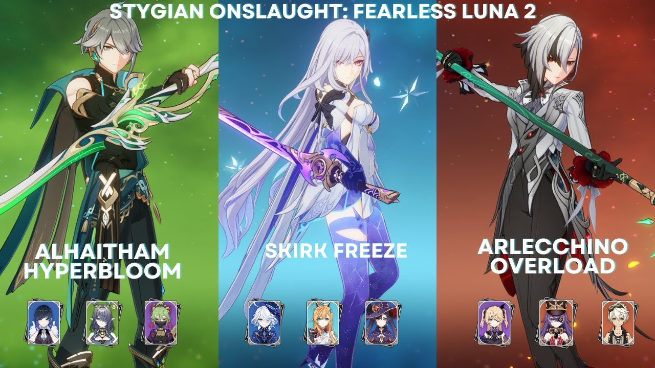 Stygian Onslaught LV 5 Fearless | Genshin Impact Luna 2