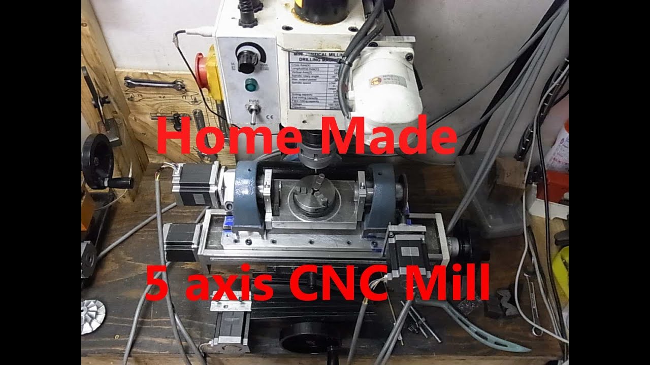 Home made 5 axis CNC mill. vol.2