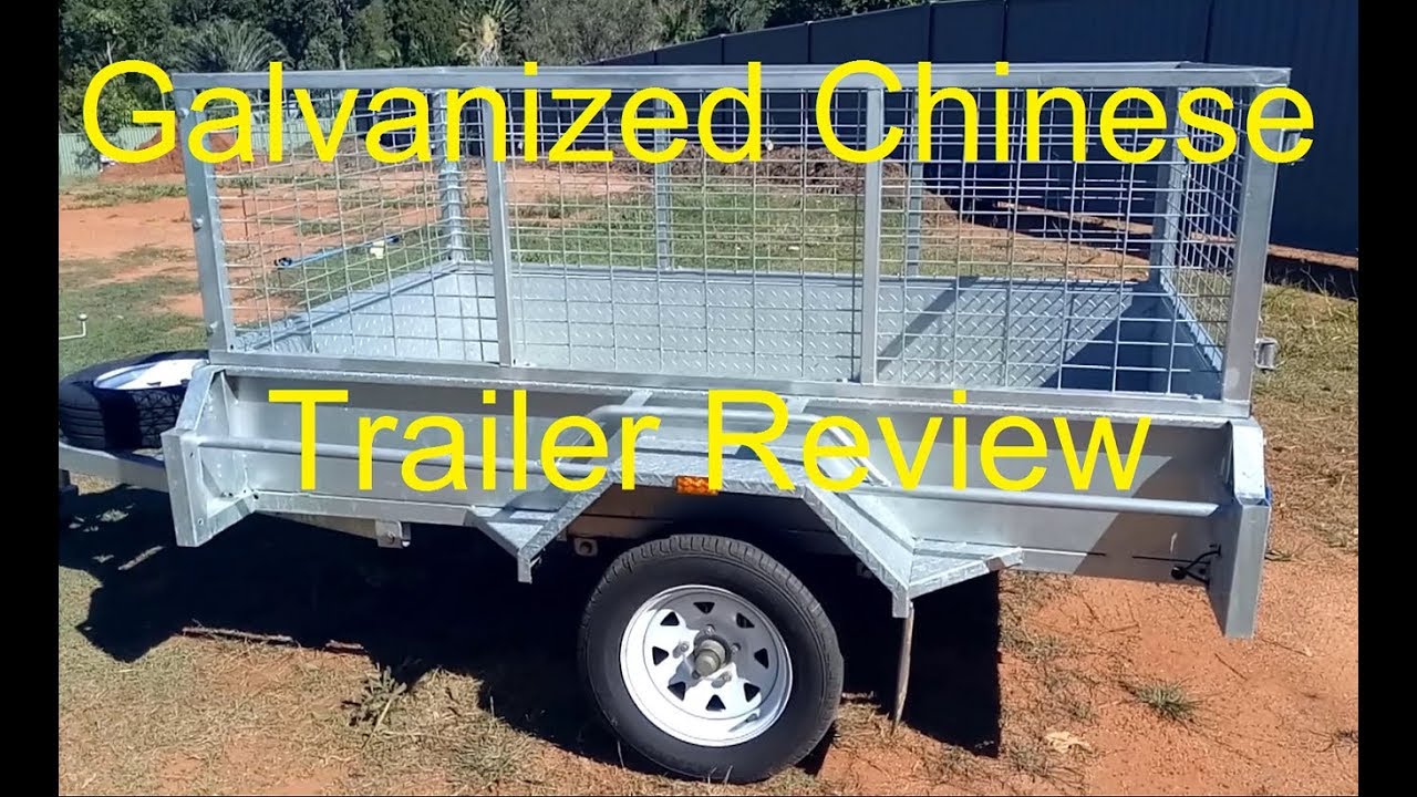 Galvanized Chinese Box Trailer Review