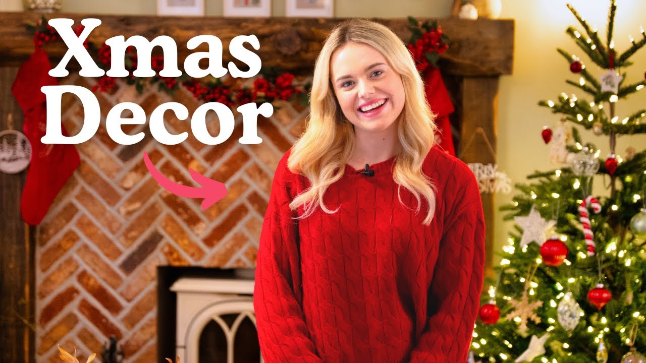 DECORATING FOR CHRISTMAS!