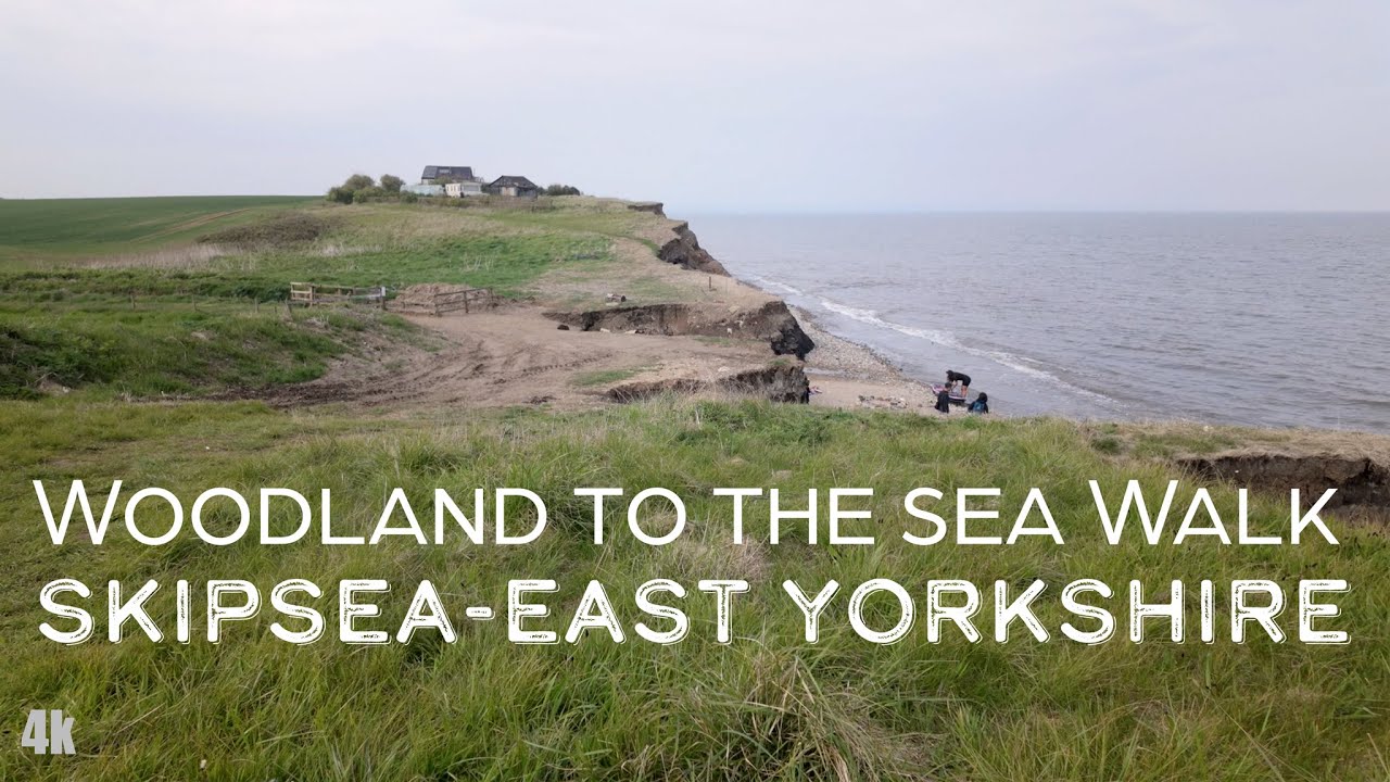 Coastal Exploration: Mr. Moo's Ice Cream to Skipsea Coastal Walk, East Yorkshire.