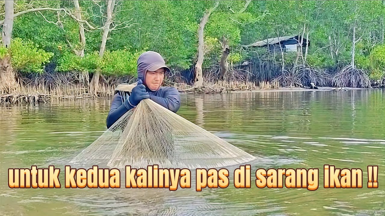 UNTUK KEDUA KALINYA MENJALA PAS DI SARANG IKAN KERAPU !!