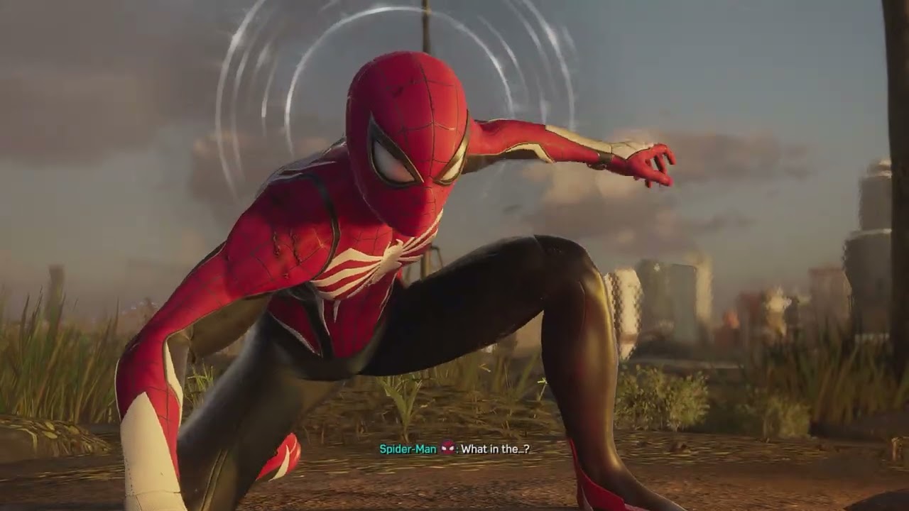 Spider-Man 2 Fighting with Sandman and Falcons using his spider sense to save the city again