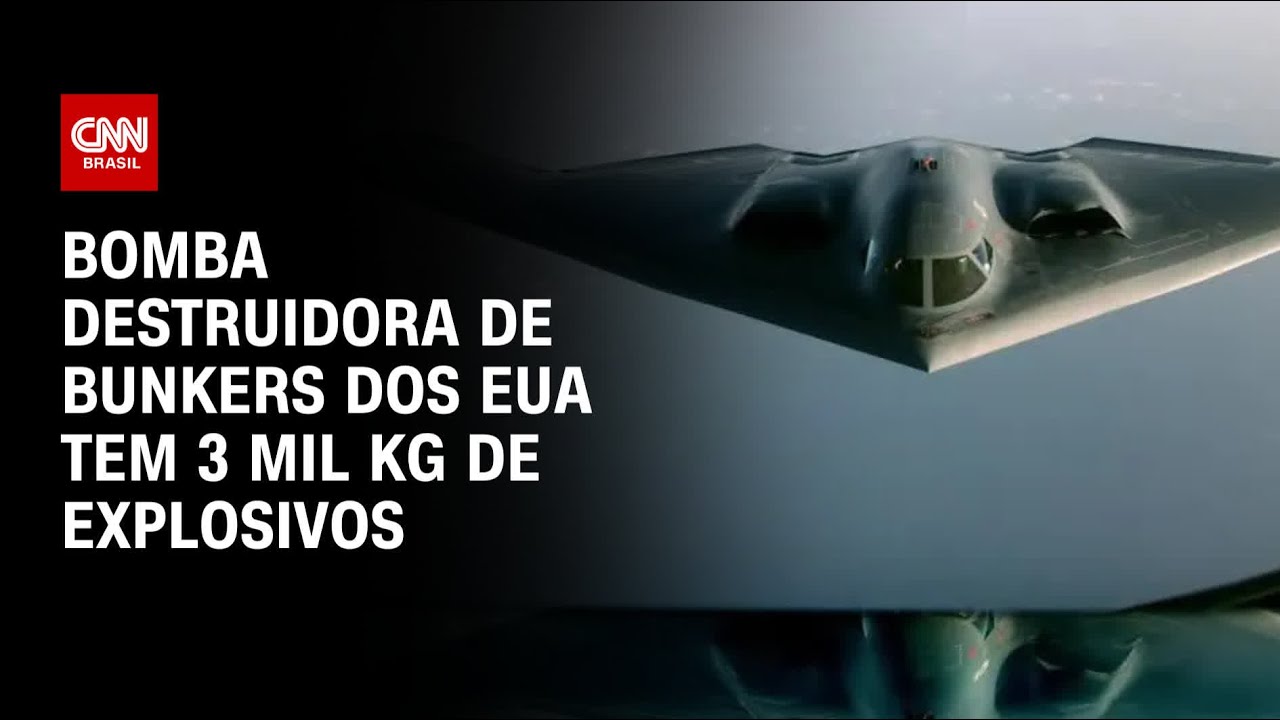 Entenda como funciona a bomba destruidora de bunkers de 3 mil kg de explosivos | CNN 360º