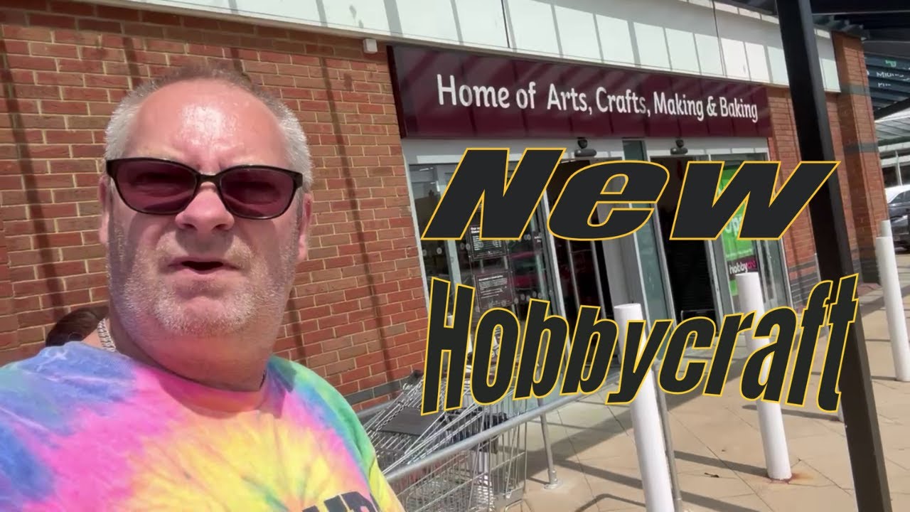 Checking out the new Hobbycraft store #canterbury