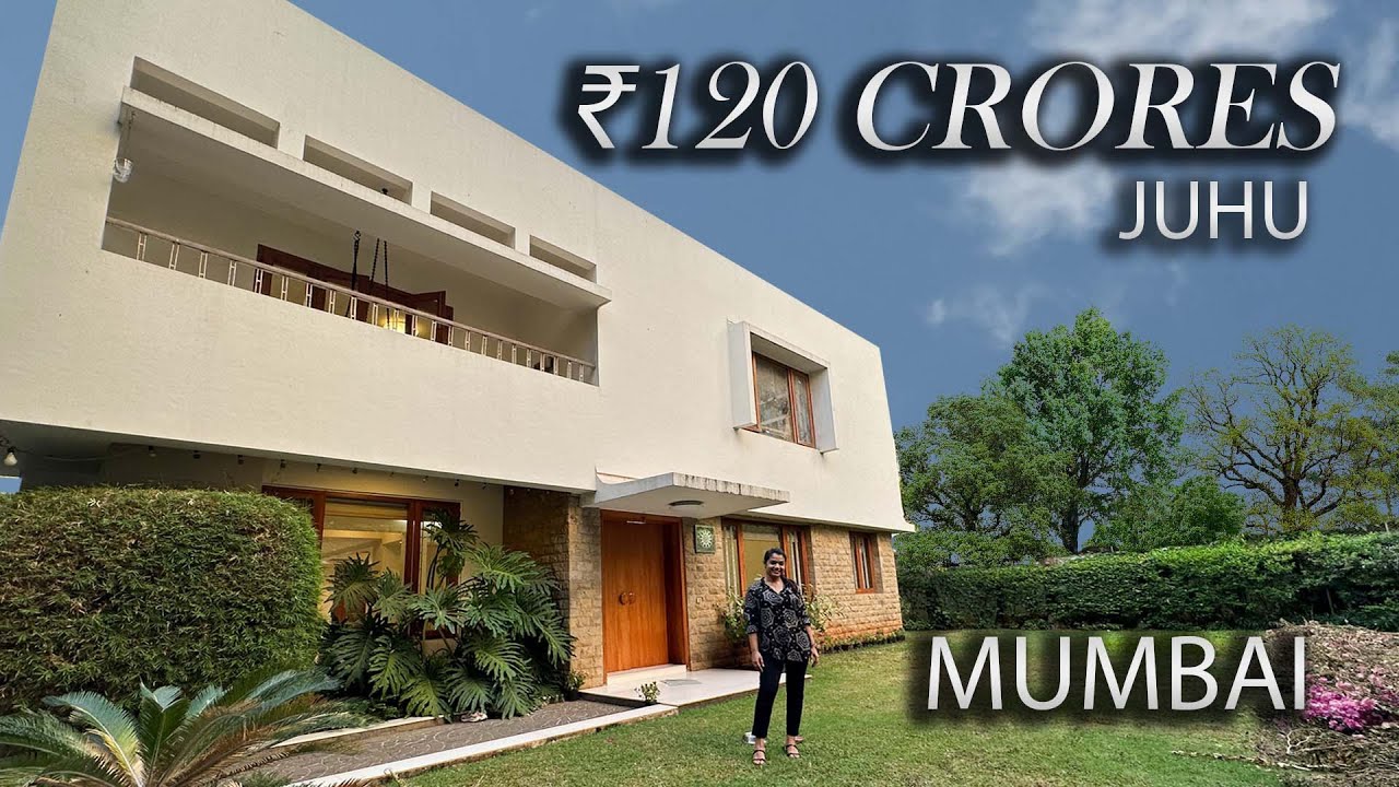 MODERN Bungalow on 1006 sq yard plot in JUHU Jvpd, Mumbai